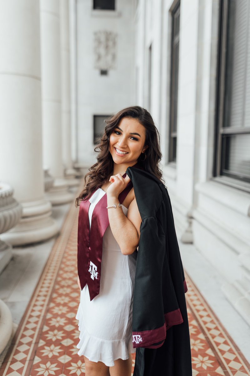 Officially an alumna🤩!! Thank you <a href="/TAMU/">Texas A&M University</a> for making leaving so hard, I’ll cherish the memories forever✨ #TAMUgrad #tamu21