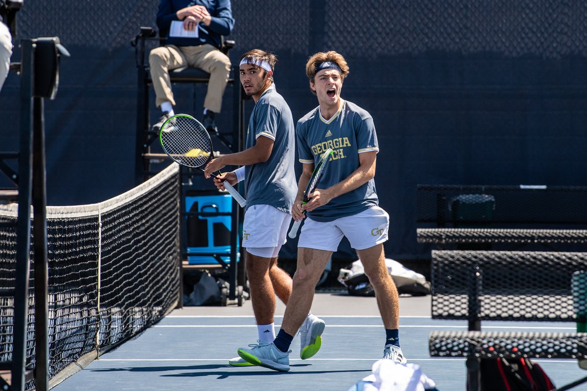 GT_MTEN's tweet photo. The first round of the 2021 @NCAATennis Doubles Championships is underway, with Andres Martin & Marcus McDaniel taking on South Carolina's Rodrigues/Thomson now:
πUSTA National Campus, Orlando, Fla.
πhttps://t.co/8lje31aCSE
π²TennisONE app
#TogetherWeSwarm /// #FightJackets https://t.co/QzJDkPSJm7