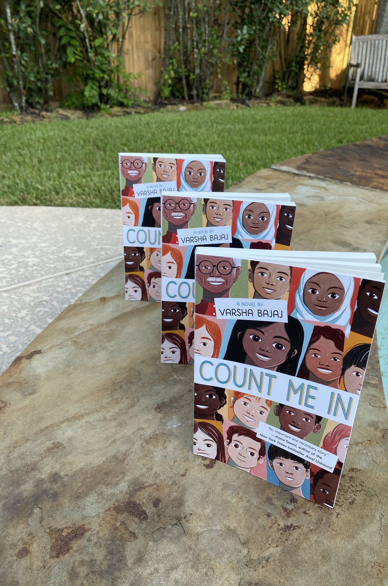 Varsha bajaj (@varshabajaj) on Twitter photo Teachers and Librarians! Giveaway alert. To celebrate AAPI month I’m giving away copies of the Count Me In paperback edition to 5 winners. To enter 1) Retweet 2) Follow 3) Or Tag Giveaway ends on May 31st. <a href="/PenguinClass/">Penguin Young Readers School & Library</a> <a href="/penguinkids/">Penguin Kids</a>
#MGlit #WNDB #StrongerTogether #readaloud Teachers and Librarians! Giveaway alert. To celebrate AAPI month I’m giving away copies of the Count Me In paperback edition to 5 winners. To enter 1) Retweet 2) Follow 3) Or Tag Giveaway ends on May 31st. <a href="/PenguinClass/">Penguin Young Readers School & Library</a> <a href="/penguinkids/">Penguin Kids</a>
#MGlit #WNDB #StrongerTogether #readaloud