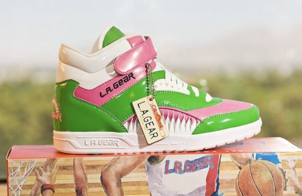 la gear sneakers from the 80s