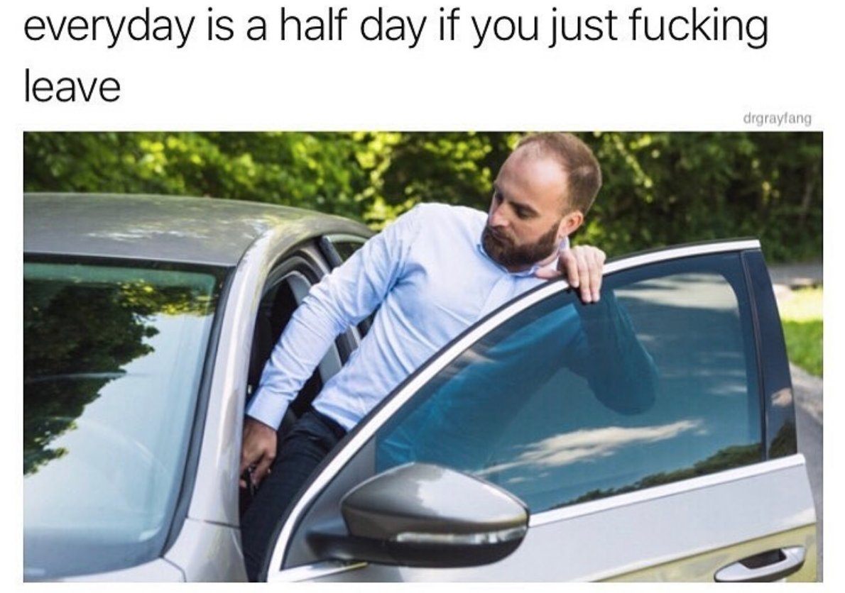 MensHumor's tweet photo. BOSSES HATE HIM FOR DISCOVERING THIS ONE WEIRD TRICK https://t.co/e9MQT8nIYz