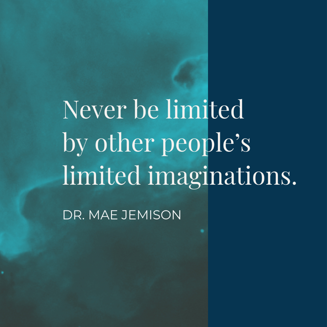 "Never be limited by other people’s limited imaginations." - Dr. Mae Jemison

#quote #rexfordindustrial #monday #motivational #inspire