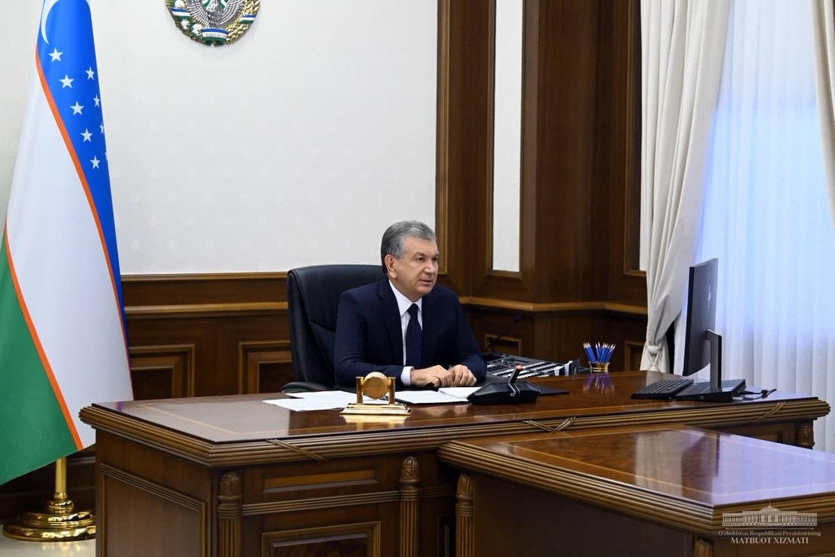 president_uz's tweet photo. At the meeting with the President, the issues and ways of further improving the country's preschool education system have been scrutinized. Important tasks to increase the coverage of children in kindergartens were identified.

#Mirziyoyev #SocialField #PreschoolEducation https://t.co/QGjQvq8AFG
