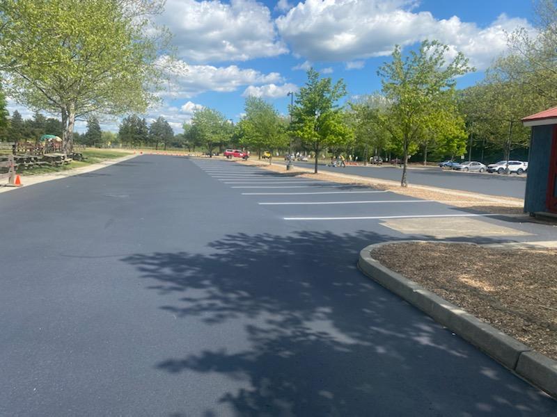 Great work completed by Nickolaus Construction Company, Inc. with <a href="/NeyraIndustries/">Neyra Industries</a> Tarconite asphalt pavement sealer.