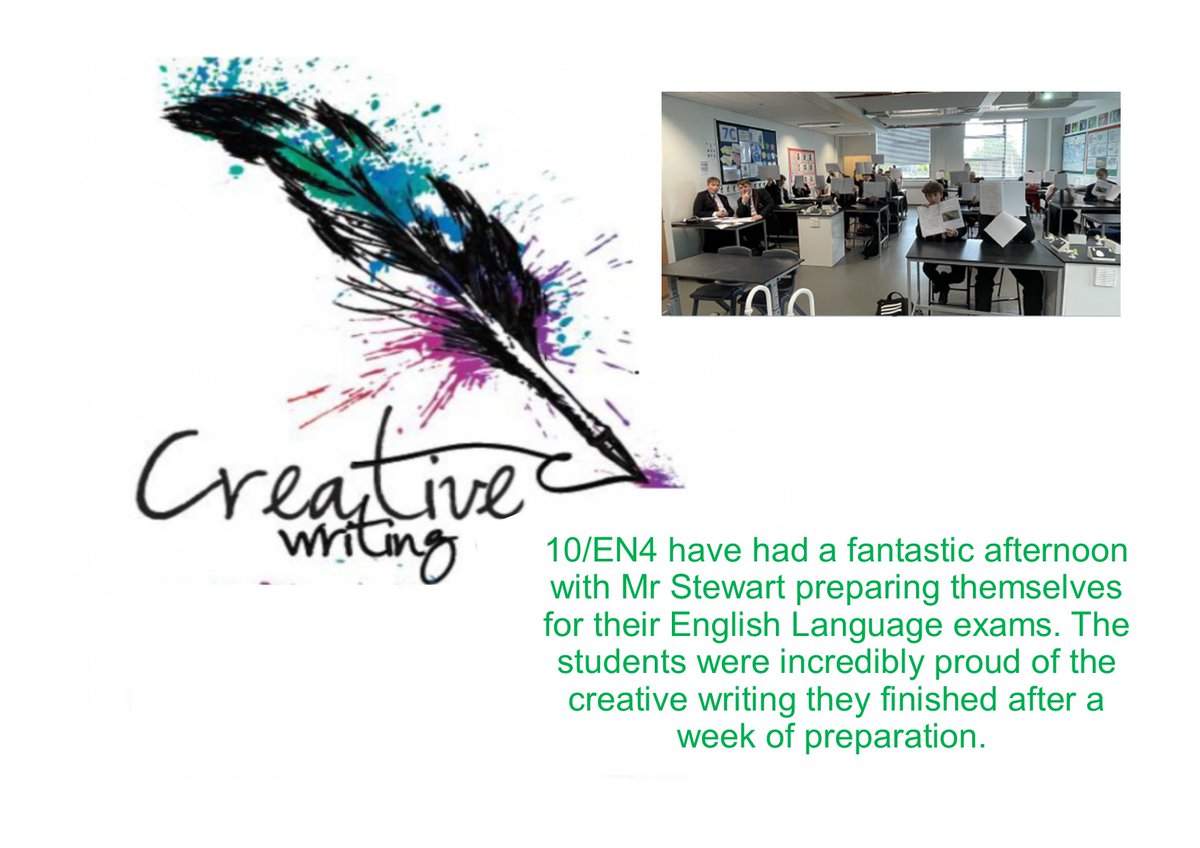 TQEA_Principal's tweet photo. Delighted to witness a great creative writing session this afternoon @TQEA_English @Mr_K_Stewart. Year 10 are rightly proud of their efforts #writing #creativewriting #literacy https://t.co/IiHuC9pn47