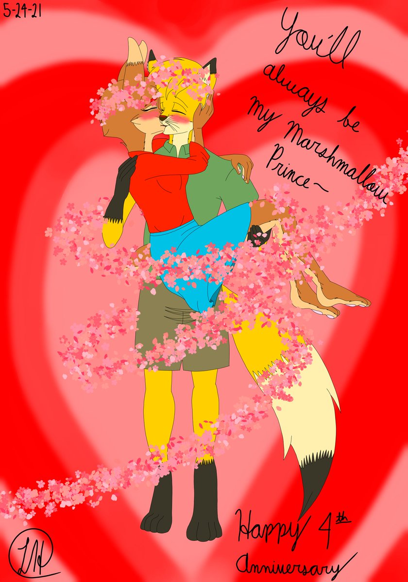 ProfWho11's tweet photo. Made this as an anniversary gift for @ArtKitsuno. Today is our 4th year of our first meeting and date at Disneyland Grad Nite. We have been inseparable since. I love him very much.
#gradnite2017 #disneyland #firstdate #firstmeeting #love #anniversary #4years #art #furryart https://t.co/PZ3LSZlKXj