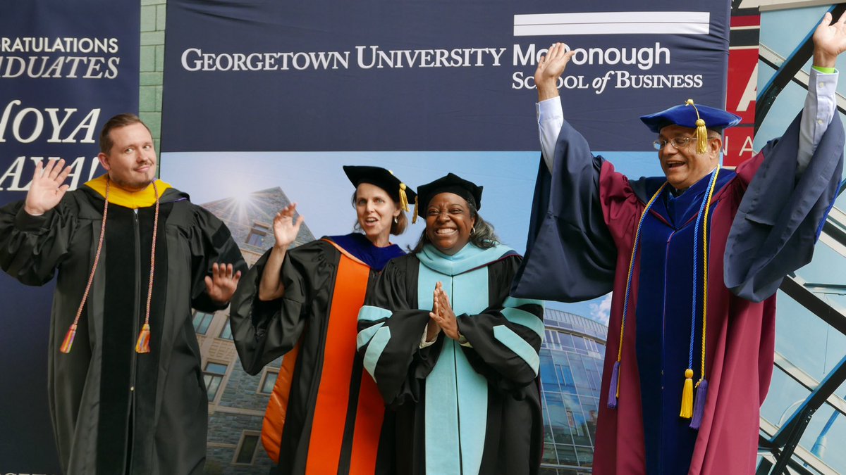 Our deans are so excited to celebrate our #Hoyas2021!