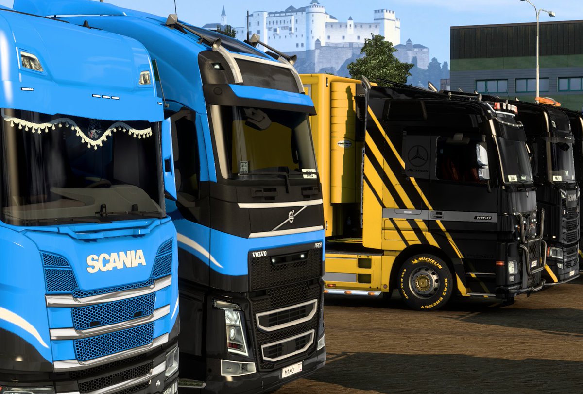 LFS_VTC's tweet image. .@LFS_VTC  🤜🤛 @PriesLogistics #truckersmp #ETS2