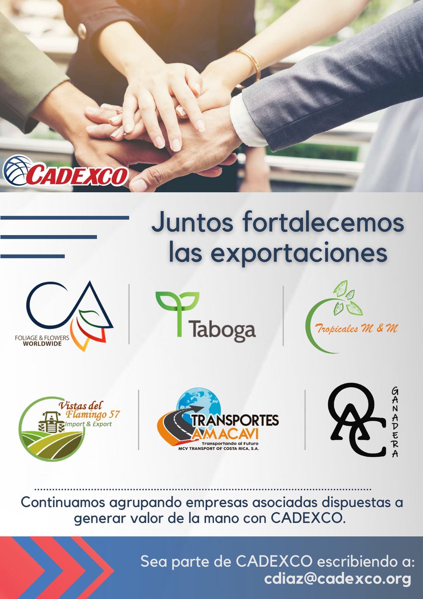 Cámara de Exportadores de Costa Rica (CADEXCO) tweet media