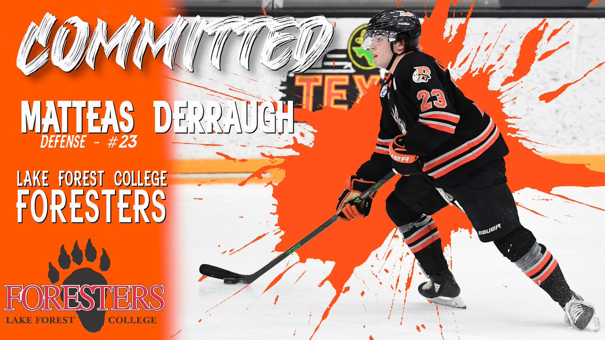COMMITMENT: Matteas Derraugh is headed to Lake Forest College!

Matteas was a vital part of our defensive corps, contributing veteran leadership and 7 assists in 41 games. Best of luck with the Foresters!

📰: hattricks.nahlleague.hockeytech.com/commitment-mat…