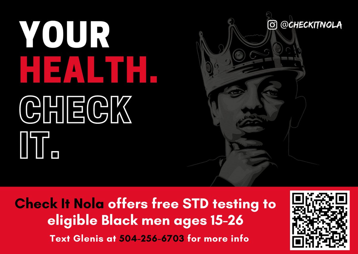 checkitnola's tweet image. May 25: Check In with Check It 

📍Carrollton
•⠀Blades Barbershop &amp;amp; NOLA Hot Spot
•⠀11:00 - 2:00

📍Gentilly
•⠀Your Favorite Corner Stores
•⠀11:00 - 2:00

📍 Duncan Plaza &amp;amp; Canal
•⠀5:00 - 6:00

So, tell your friends &amp;amp; come thru!