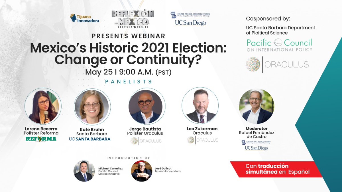 BFusion1's tweet image. This will be a historic election for #BorderIssues as well, register at: shorturl.at/hGPXY to join @USMEXUCSD @RafaelFdeC @TjInnovadora @lorena_becerra @leozuckermann @ucsantabarbara #BorderCommunity @flavioolivieri @TiBinational @Arturo_Sarukhan @AlanBersin @MarioCLpez