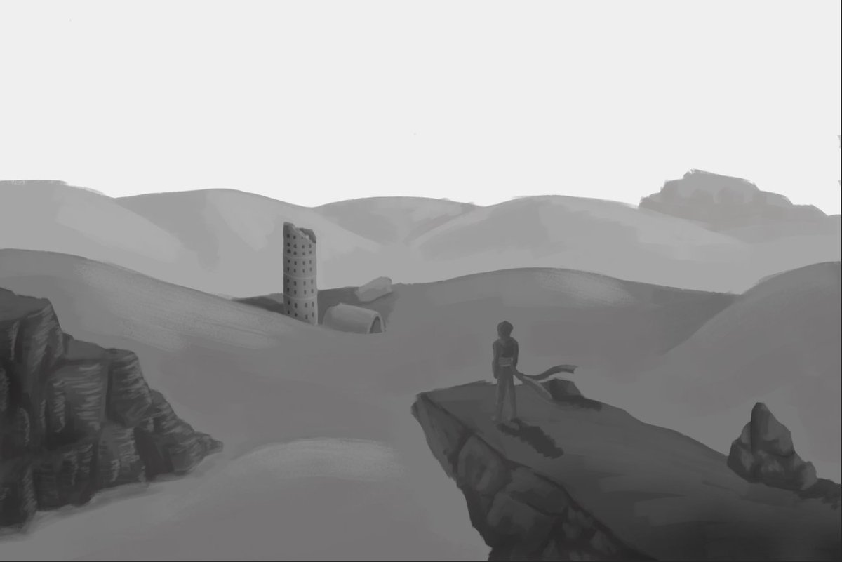 DLunarial's tweet photo. Working on a landscape today. Constructive criticism always welcome! #art #digitalart https://t.co/WVJBrNNb7I