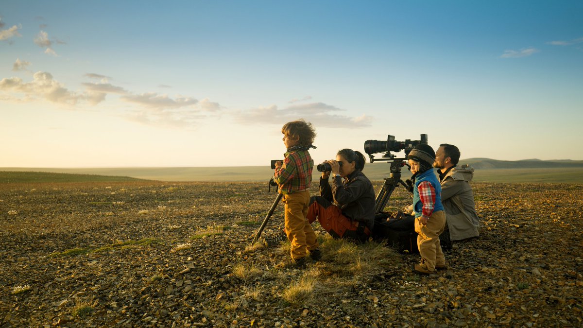 Protecting the #ArcticNationalWildlifeRefuge is a family affair for filmmaker Florian Schulz. His wife and children ventured into the remote #Alaska backcountry during the making of #giantscreen #documentaryfilm "The Arctic: Our Last Great Wilderness," coming 2021!