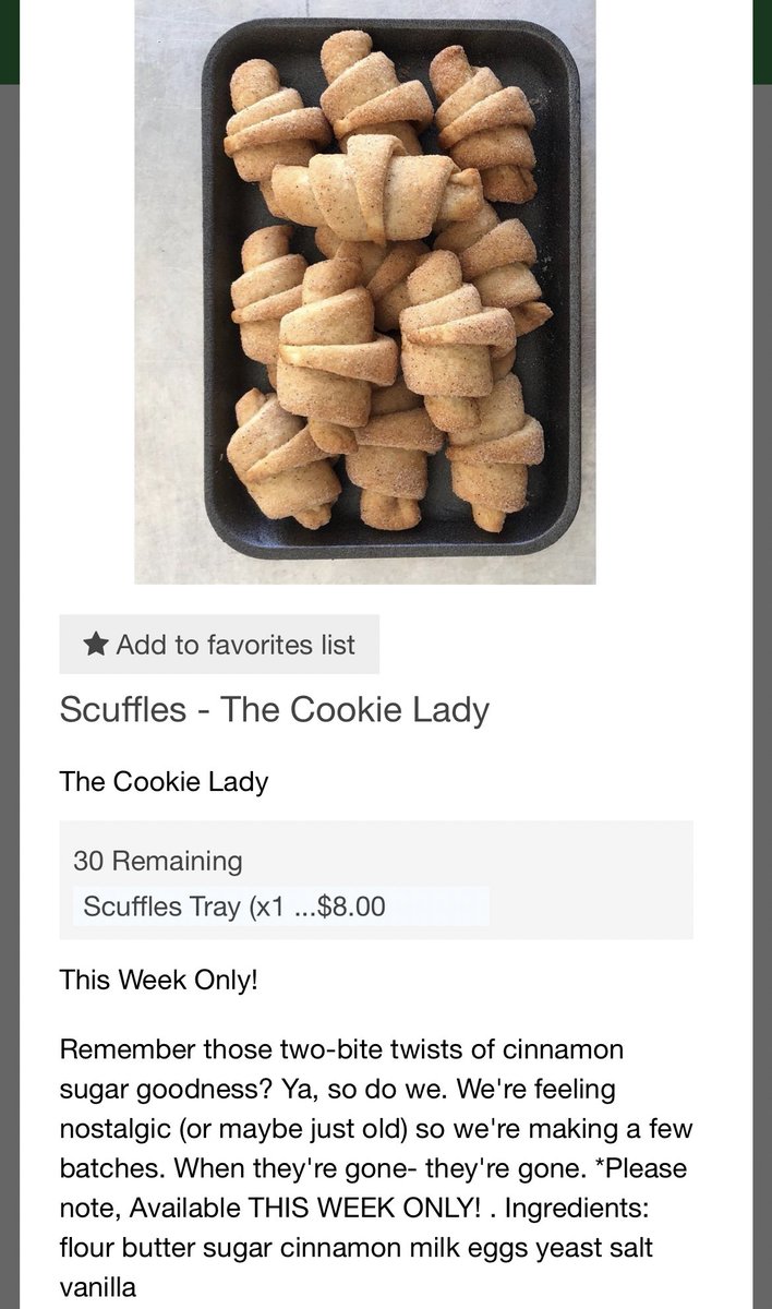 THIS WEEK ONLY: Scuffles in our online store …armersmarket.localfoodmarketplace.com/Products/Whats…