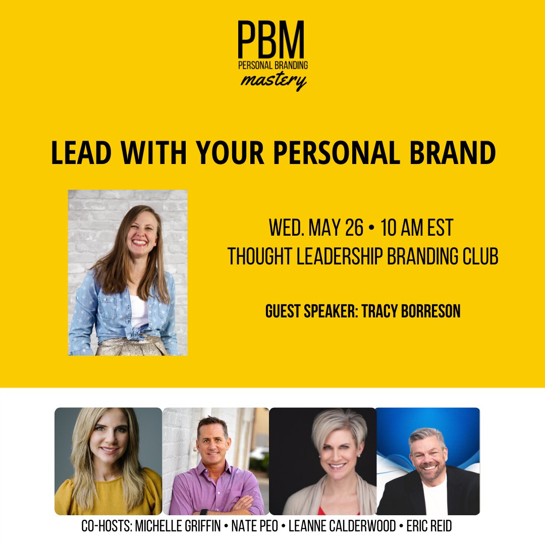 ericgreid's tweet photo. Tracy Borreson believes the world is made better by unique people owning their personal brands.
https://t.co/djUZ34hgj6
#branding #personalbranding #marketing #coaching #clubhouse #ericgreid #successlifeu #publishing #branding https://t.co/Bm1Fj0bKeR