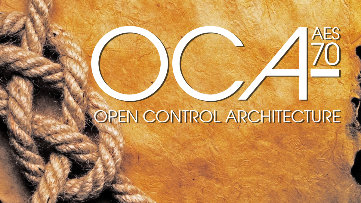 audioXP_editor's tweet photo. The OCA Alliance Previews Enhancements to AES70 Standard
Read More https://t.co/GMCB2p8igb
@OCA_Alliance #networking #audionetworking #opensource #systemcontrol #AESorg https://t.co/pdvapNqIMH