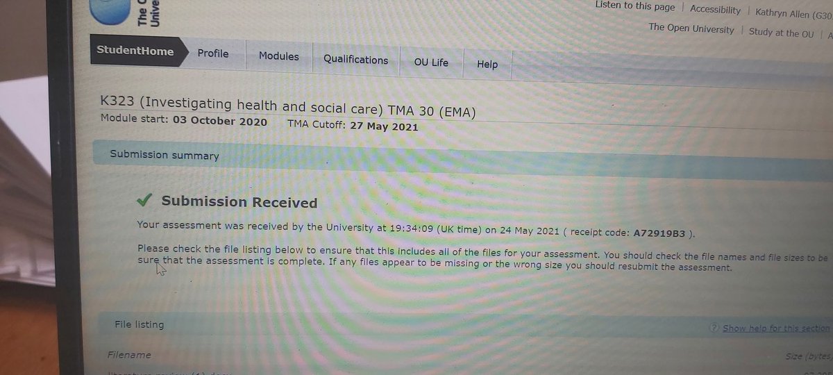missallen83xx's tweet photo. @OpenUniversity well , very emotional submitting my two #Final exams #BAHons #HealthandSocialCare . Worked my socks off. So proud of myself for this achievement.. Thank you Thank you. Phenomenol education. #OU2021 https://t.co/5aRqrWxk52