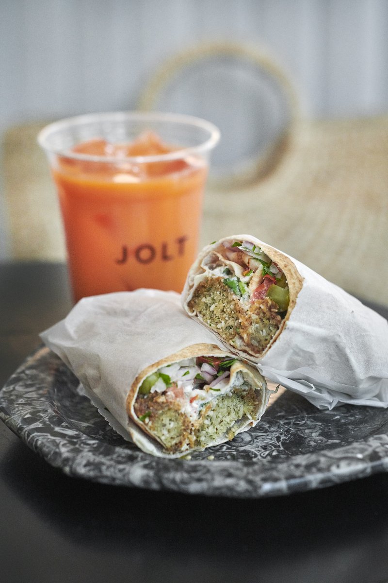 Falafel wraps are a firm favourite 🧡