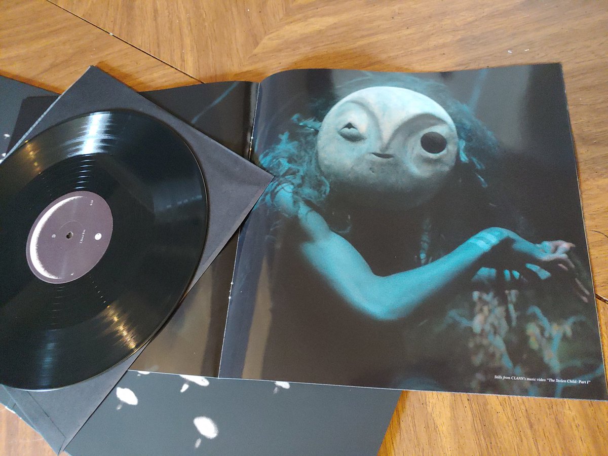 imFEZ_'s tweet photo. 😢❤ Clann – Seelie vinyl record, stunning artwork by @SebMcKinnon #CLANN https://t.co/QuJLDTA9ky