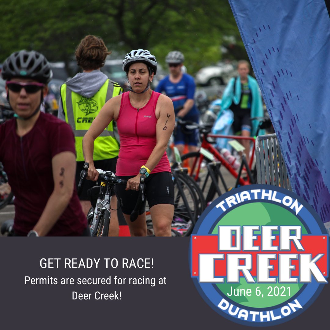 🏁 We know that there might be hesitation with signing up for Deer Creek. We want to assure you that we have secured the necessary permits (race &amp; safety) to officially have races at Deer Creek on June 6! Sign up today! hfpracing.com  #hfpracing #triathlon #duathlon