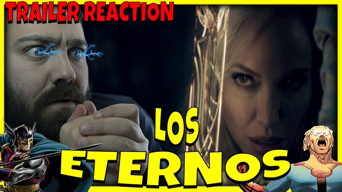LaCdeNM's tweet photo. Eternals Trailer Reaction! 
Link en la BIO
#eternos #TheEternals #OfficialTeaser https://t.co/7gUshYBKd7