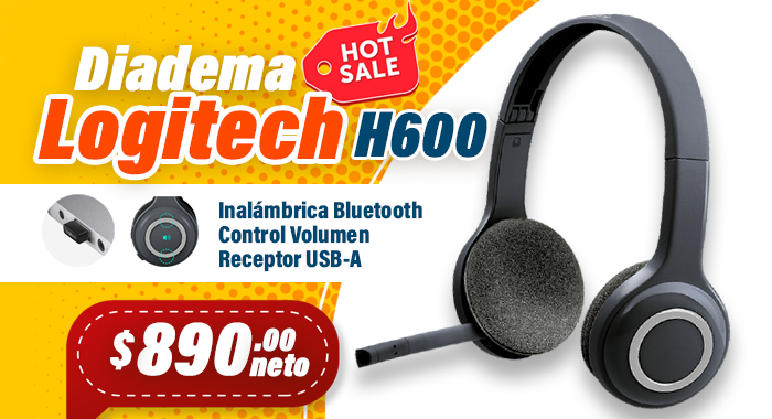 pcpartnersmx's tweet photo. ¡¡¡Llévate la diadema inalámbrica #Logitech  H600 a un precio super hot 🔥!!! cuenta con receptor bluetooth USB-A, solo conecta y disfruta 🎧

☎️ 33 3126 8308
📨 ventas@pcpartners.com.mx 

#hotsale #audifonos #Tecnologia #wireless https://t.co/Bh7ZQLiWBU