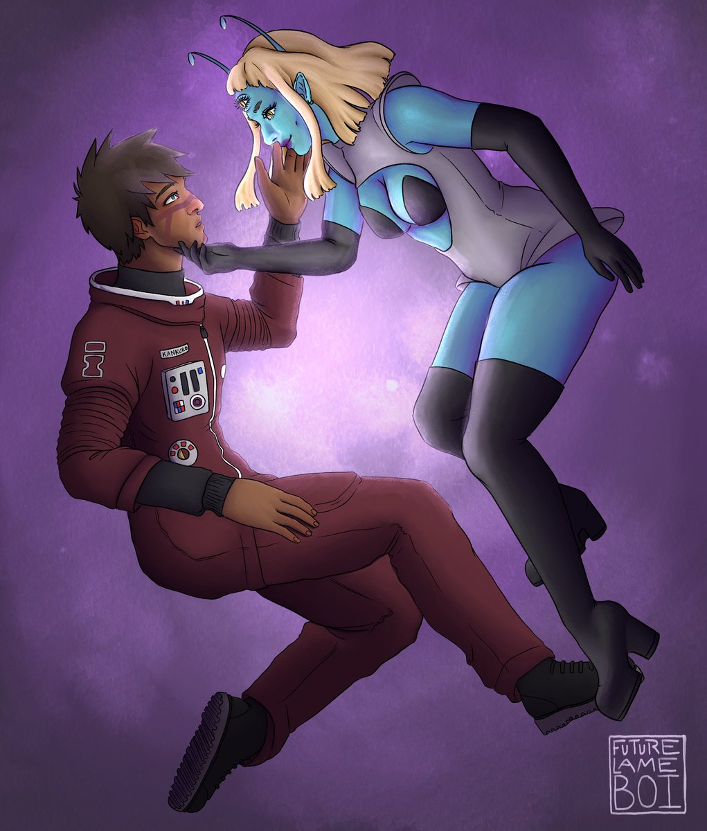 futurelameboi's tweet photo. Kiss me more has been in my head for daaaaays so I did a homage with KankHaru ❤️ @DojaCat https://t.co/wcmVDyG3IA
