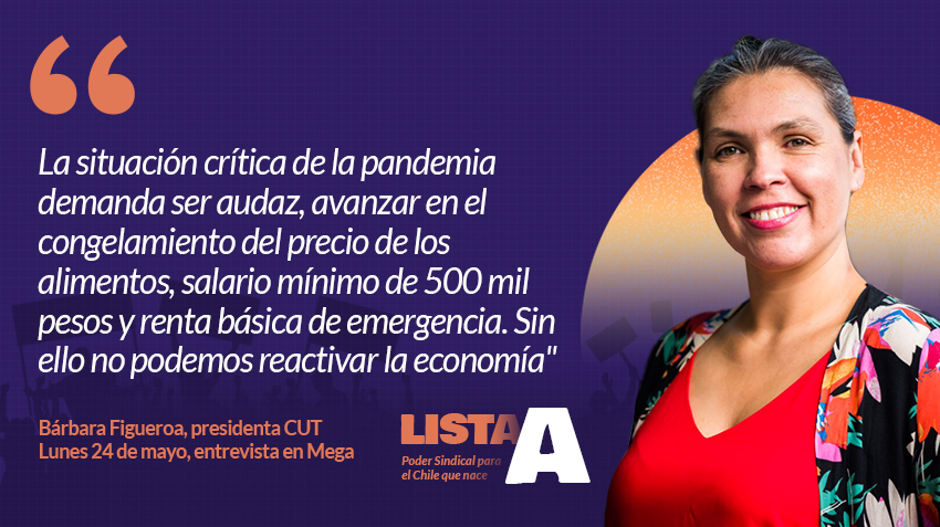 Poder_Sindical_'s tweet photo. 📢¡Vamos por más #PoderSindical para que la crisis no la sigan pagando l@s trabajador@s! 

Aquí nuestra presidenta Bárbara Figueroa destaca las tres primeras demandas que impulsaremos 👇

#EleccionesCUT 26, 27 y 28 de mayo 
#VotaListaA Poder Sindical para el Chile que nace💪 https://t.co/2AfwuDZxa2