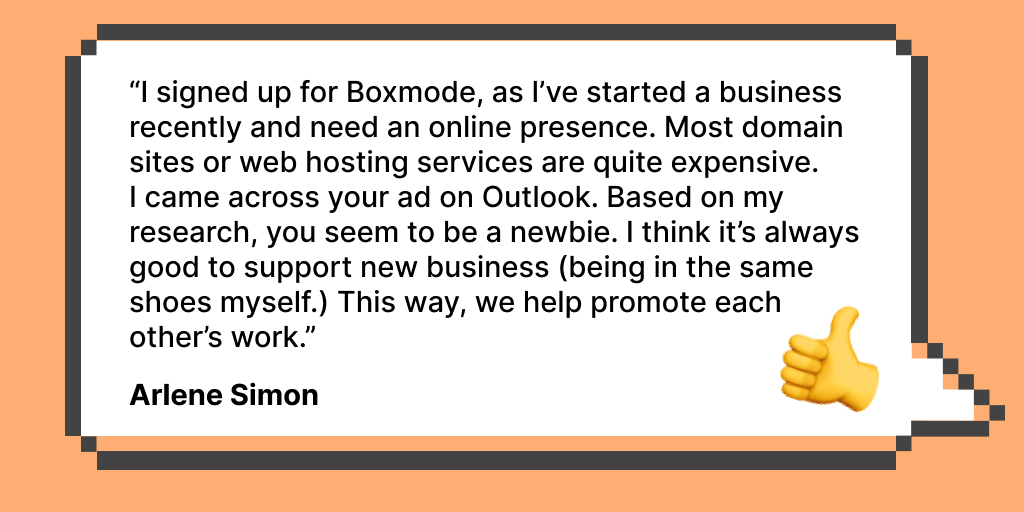 boxmodecom's tweet photo. We are so excited to see Boxmode helping people in their businesses. Arlene Simon has a great time working with our website builder and we celebrate her success.
#websitebuilder #boxmodesuccessstory #Boxmodefeedback #easywebsitebuilder #buildawebsiteforyourbusiness https://t.co/oKxHJk36f6