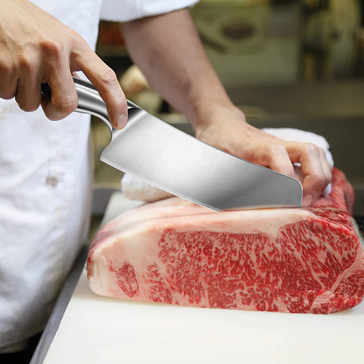 ToolsOfChef's tweet image. With this kitchen knife you can easily do your daily kitchen tasks like chopping, cutting, dicing and chopping vegetables, fruits, meat and cheese.

toolsofchef.com

#knives #Knife #knives4chefs #chefs #cheflife #Cooking #knivesout #knifecollection #meatknife #sharpknife