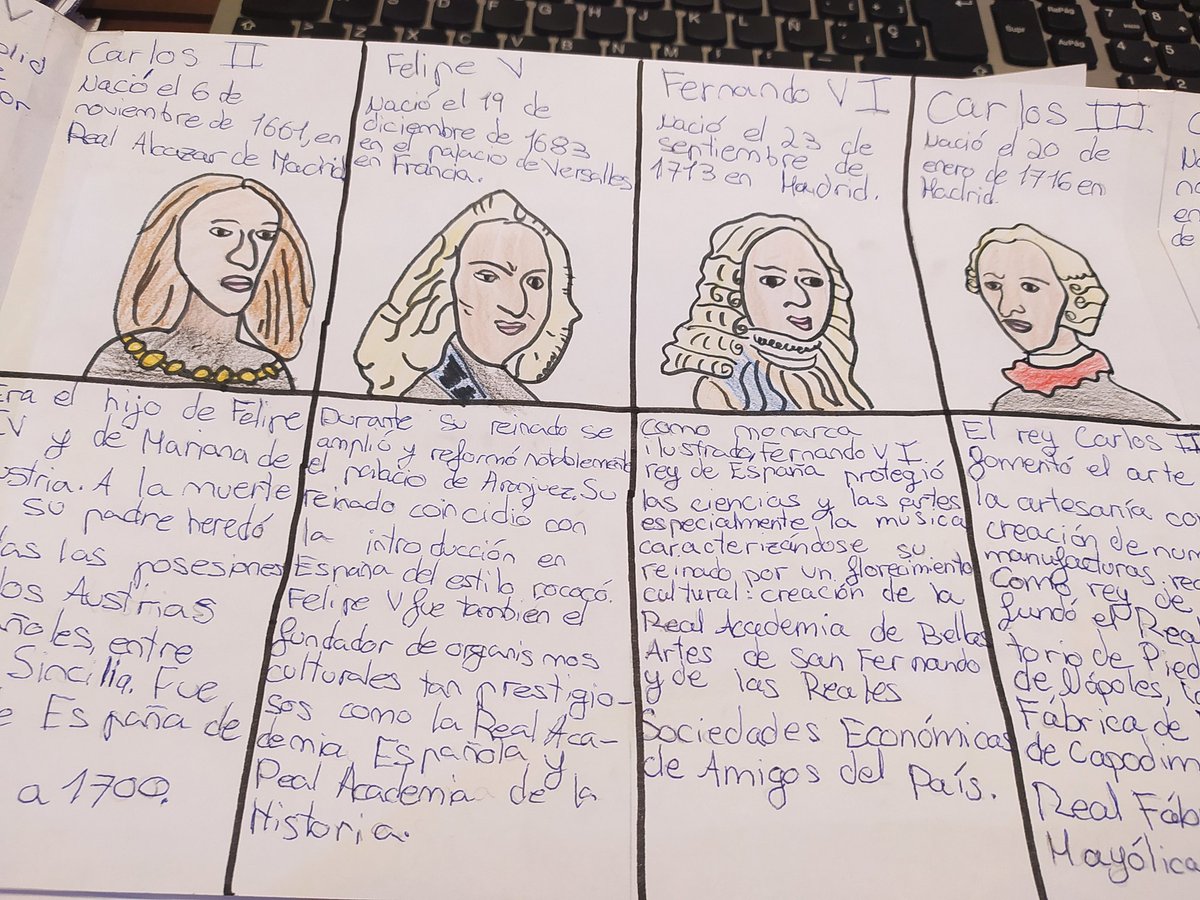 dacilgonz's tweet photo. #Creatividad en estado puro de mi alumnado creando sus líneas del tiempo de la #EdadModerna ¡Qué grandes son...! 
@Elfonsdelmar @IIV_Docente @soyjujo_juanjo @_Fun_Teach @DGamificando @palomo79 @EduGamiTIC @colegio_alameda https://t.co/F5u6SCNXVF