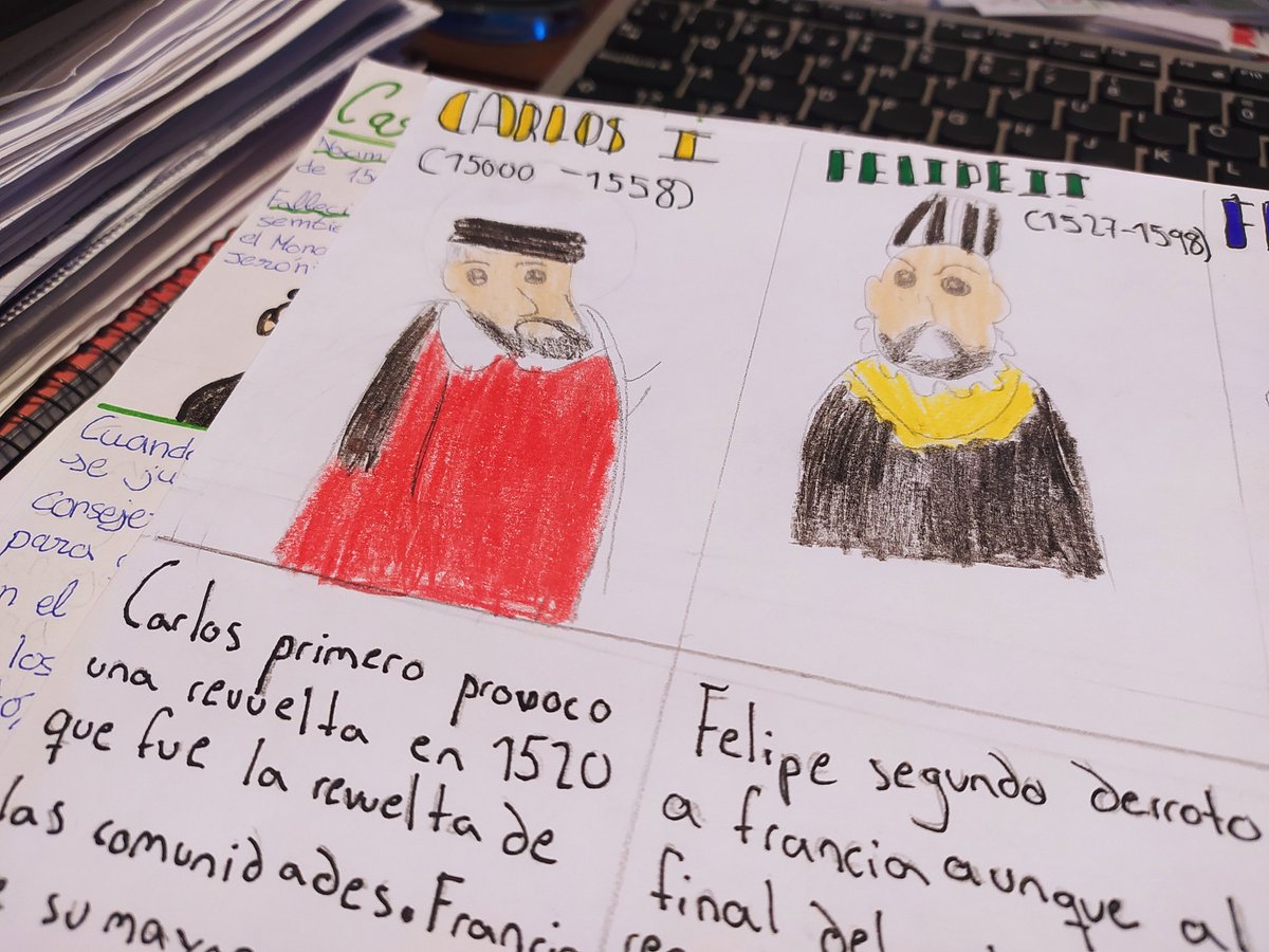 dacilgonz's tweet photo. #Creatividad en estado puro de mi alumnado creando sus líneas del tiempo de la #EdadModerna ¡Qué grandes son...! 
@Elfonsdelmar @IIV_Docente @soyjujo_juanjo @_Fun_Teach @DGamificando @palomo79 @EduGamiTIC @colegio_alameda https://t.co/F5u6SCNXVF