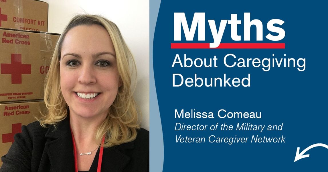 MilVetCaregiver's tweet photo. Tune in Thursday, May 27 at 2 p.m. ET for a live discussion with Melissa Comeau, Red Cross Director of @MilVetCaregiver to debunk the common myths about caregiving and provide tips and resources 

Got a question for Melissa? Let us know and we may ask it live! https://t.co/PNJo9pJBmb