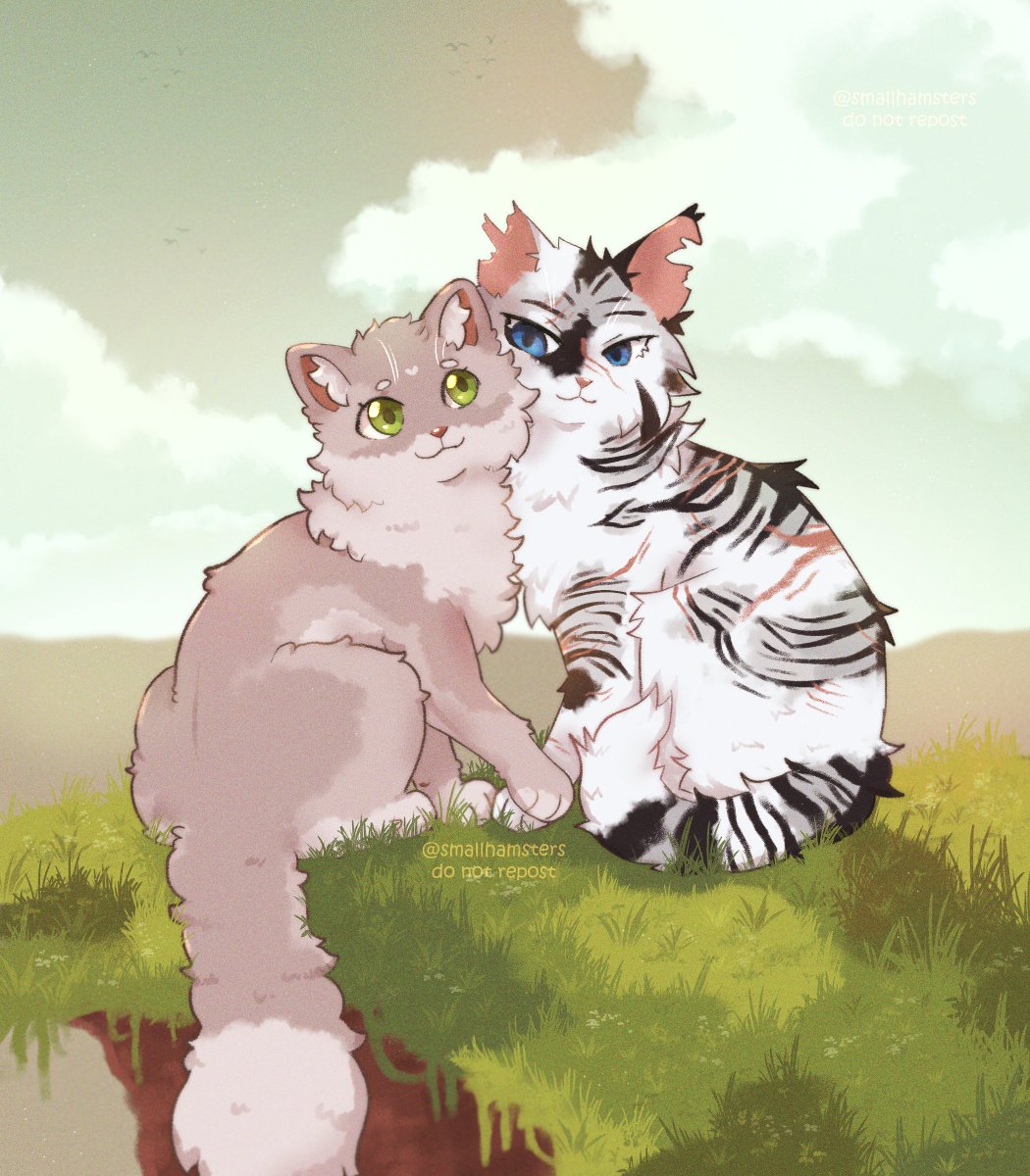 fungicats's tweet photo. sisters | #warriorcats https://t.co/UXg5zucheI
