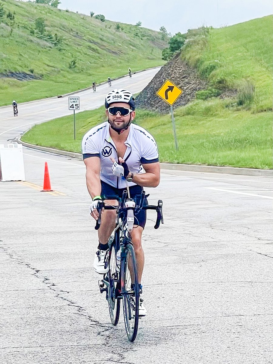 webcotube's tweet photo. Join us in congratulating #WebcoEmployees Jeremiah Taylor & Kyle Ingram for not only participating in, but completing the #IMTulsa triathlon this weekend. We can't think of a better example for modeling the Webco principle of being 100% engaged, every day. Way to go, guys! https://t.co/nJjmPWRCFJ