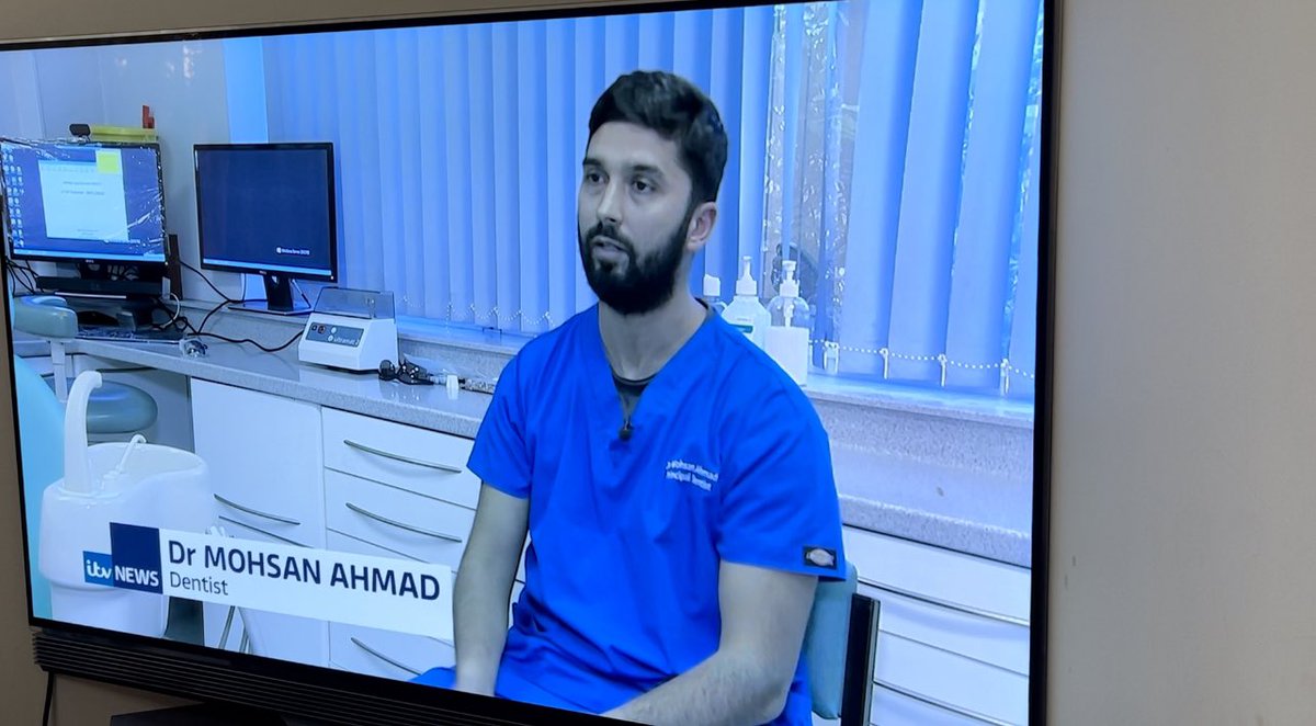 Thanks @itvnews for giving me the opportunity to discuss the challenges facing Dental practices to see our patients safely. #nhs #primarycare #dentist