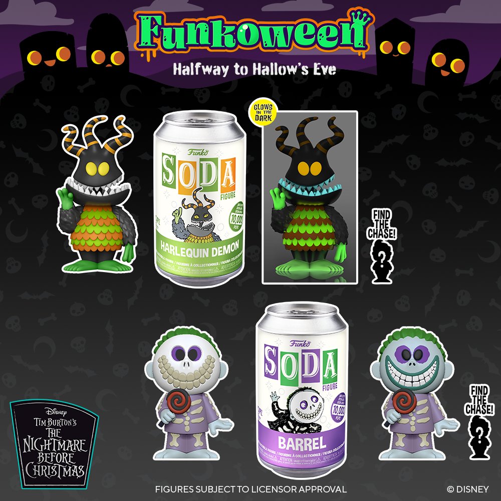 brianmariotti's tweet photo. Funkoween 2021: Funko SODA. Pre-Order now! https://t.co/k1KP1ML8eE  #Funkoween #FunkoSODA #MonstersInc #NightmareBeforeChristmas #VampireMickey #MickeyMouse https://t.co/SE27BQ2dOU
