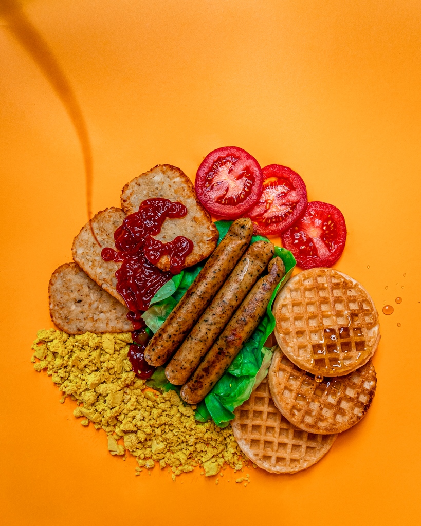 Now this is what I call a breakfast... 🤤

Our veggie links as the centre piece. 😍

What's your favourite kind of veggie links? Our fiesta? Superfood? Big Brat? or Mama Mia? ⤵️