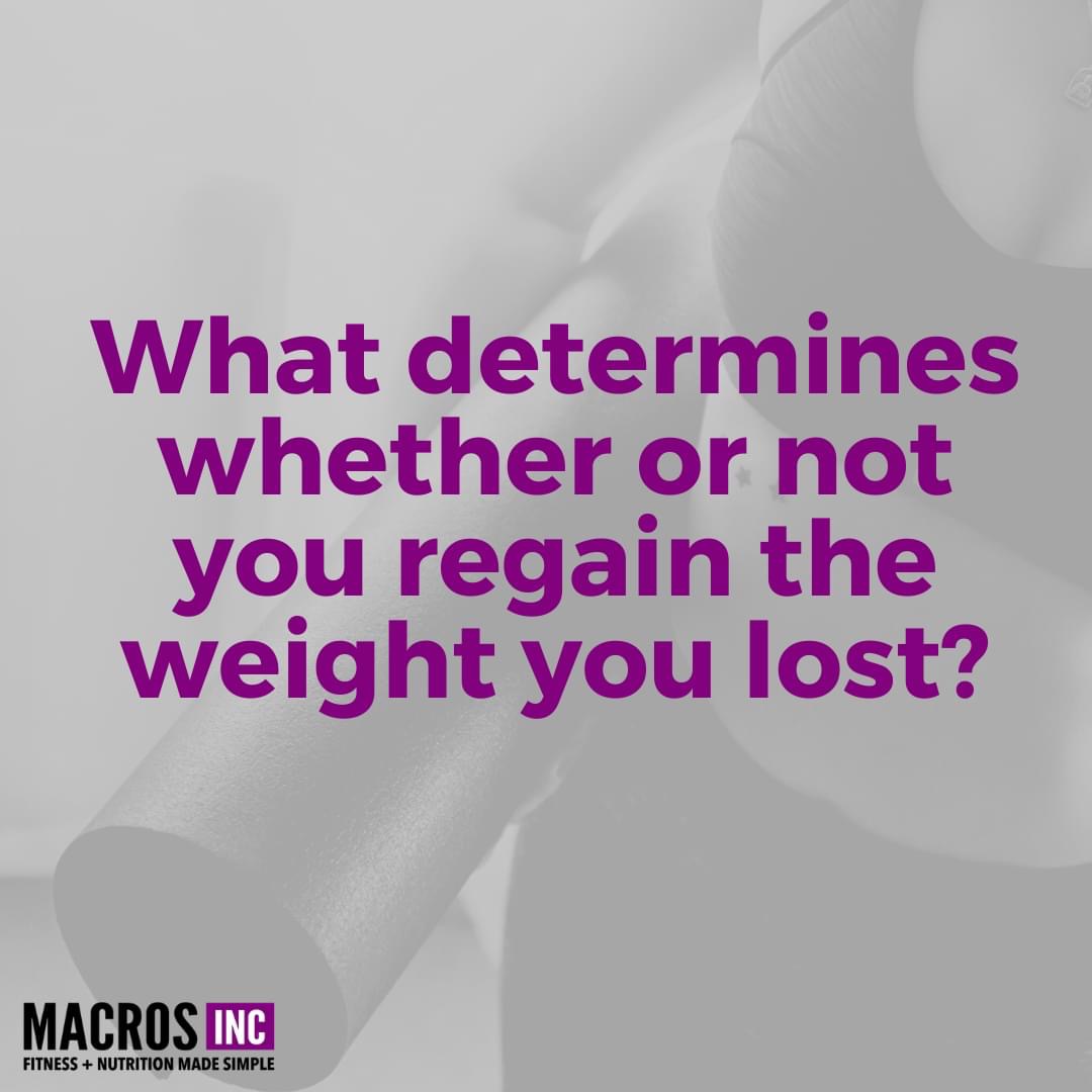MacrosInc's tweet image. What often gets you somewhere, isn’t necessarily what keeps you there.

This is something that applies quite heavily to weight loss and the maintenance of weight loss/preventing weight regain.

Read more about this topic on our blog! 👉loom.ly/kZCUIjw