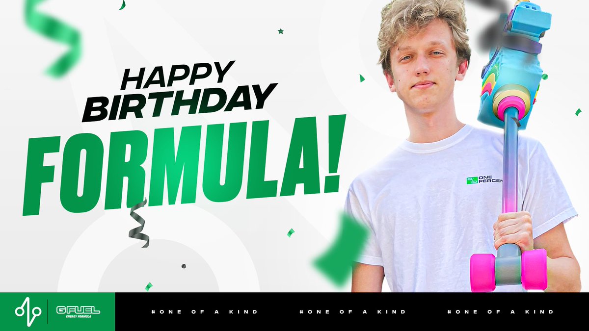 GhostGaming's tweet image. Happy Birthday to our very own @Formula 🥳🥳