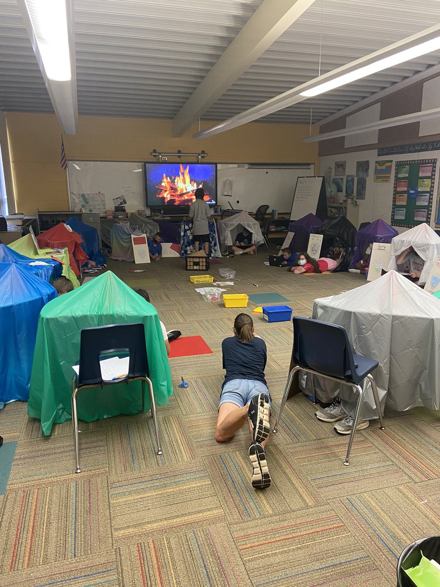 ljswabb's tweet photo. We were happy campers today! I’m going to miss these amazing 5th graders-@WilsonHillElem #5thgrade #nationalparks #itsworthit https://t.co/UQLaqYguRF