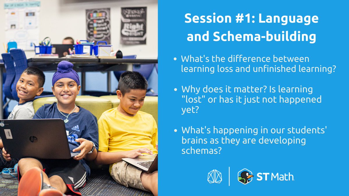 MINDEduOrg's tweet image. Content Development Manager Nina Wu joins Nigel this week to talk about language and schema-building. Save your spot 👇
bit.ly/3bGctVl
📆 Wednesday, May 26 at 10 am PST / 1 pm EST
#UnfinishedLearning #LearningRecovery