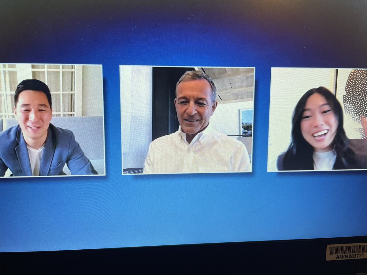 I’m a fan for life of this brilliant and funny lady <a href="/awkwafina/">life</a>. Thank you for your candid chat with <a href="/RobertIger/">Robert Iger</a> and <a href="/CeFaanKim/">CeFaan Kim</a>. Learned so much! You have an ally in this proud Puerto Rican Cast Member! #disneycastlife