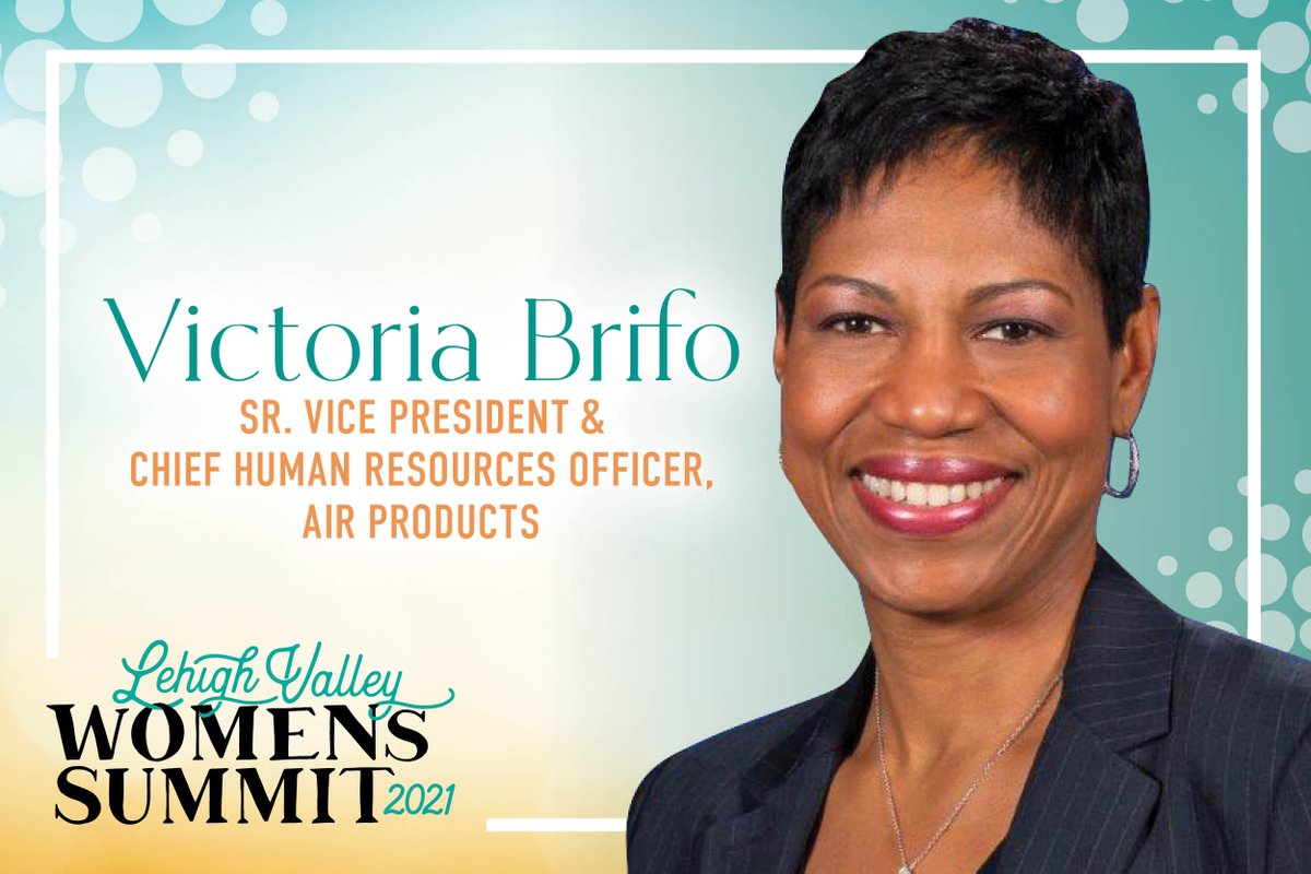 WBCLehighValley's tweet photo. NEXT WEEK ��� #LVWomensSummit keynote speaker @airproducts SVP of HR, Victoria Brifo, will help us navigate BRIGHTER days ahead and transitioning post-pandemic workplaces☀️ 

Register today at https://t.co/rzBilZZFPc to SAVE the DATE! @APVolunteer https://t.co/nAYm5yV76B