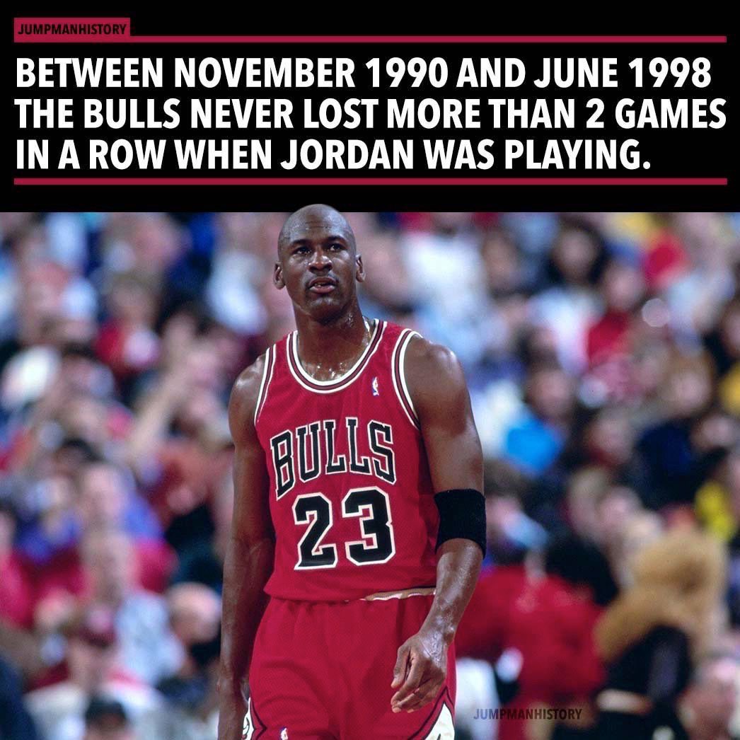 This is honestly insane. 😳

Michael Jordan = 🐐

(via <a href="/HistoryJumpman/">Jumpman History</a>)