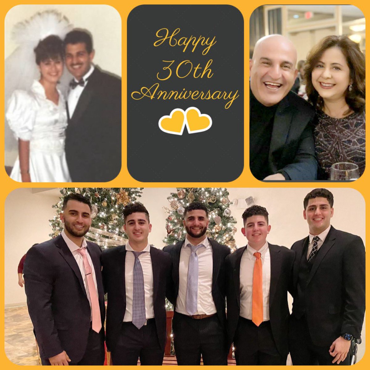 AlzerVeronica's tweet photo. Celebrating 30 Wonderful Years together💕 Life has been good and God has blessed us with 5 wonderful boys. https://t.co/DbY7NmPst0