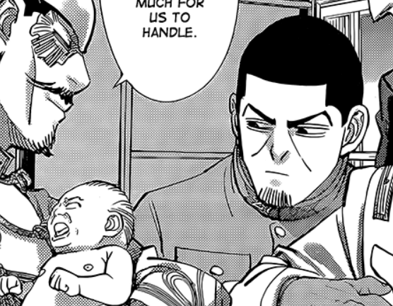 Tsukishima looking at a baby: "I don't trust like that" 