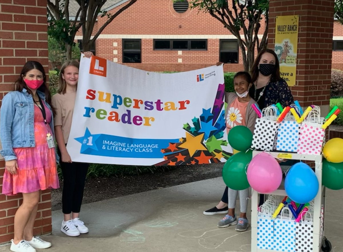 MButkovich_ESL's tweet photo. We are so proud of the immense linguistic growth our @VRE_STARS English Learners have made in Imagine Learning! We are the  #1 Imagine Learning Superstar Readers in @CISD! @imagine_tx @ImagineLearning @CISDESLBIL #CISDCoverStory https://t.co/pC8tVqmYYm