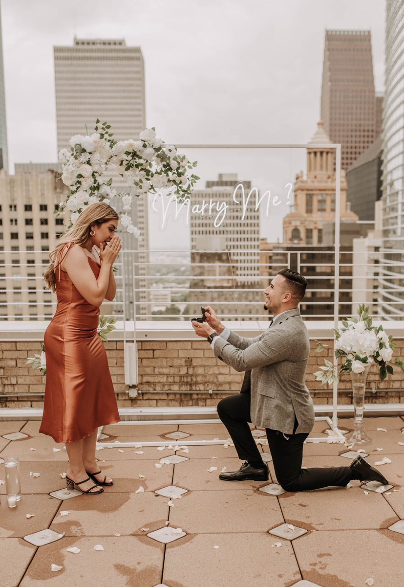 wloading_'s tweet photo. She said YES!! My best friend is now my FIANCÉE 💛💍 https://t.co/b6TIOFKBtC